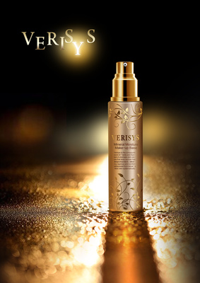 生物科技與化妝品海報設計的靜修融合 專業與技術的美學對話